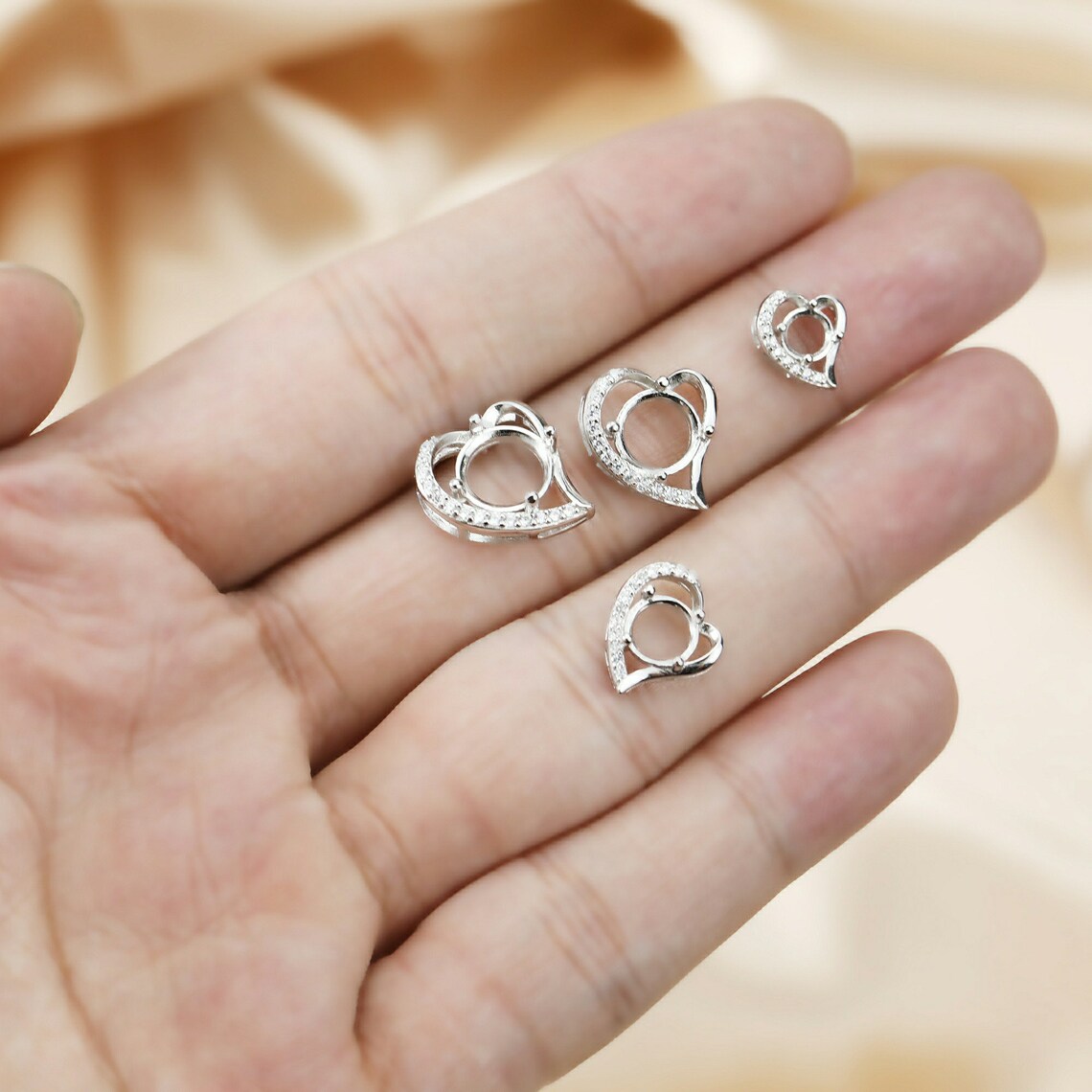 Circle Heart Necklace